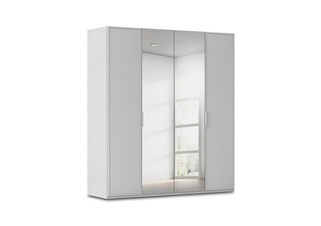 Rauch - Cadre 201cm 4 Door Hinged Wardrobe with 2 Mirror Doors