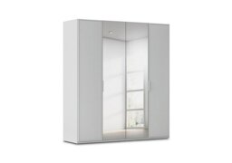 Rauch - Cadre 201cm 4 Door Hinged Wardrobe with 2 Mirror Doors