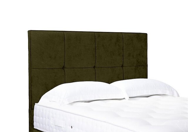 Artisan Collection Reigns High Floor Standing Headboard - King Size - Khaki