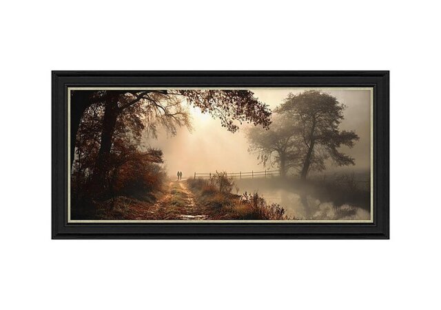 Afternoon Amber Framed Picture
