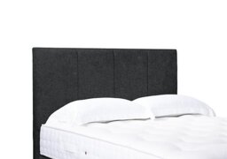Artisan Collection Linear Standard Floor Standing Headboard - Single - Tweed Charcoal