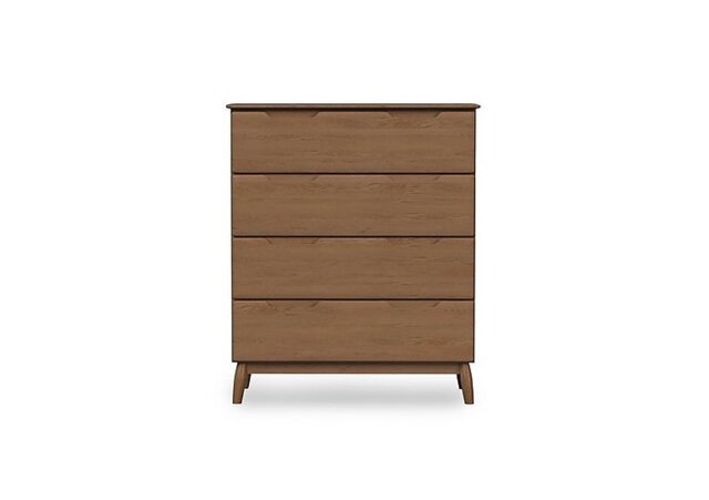 Stockholm 4 Drawer Chest - Dark Oak