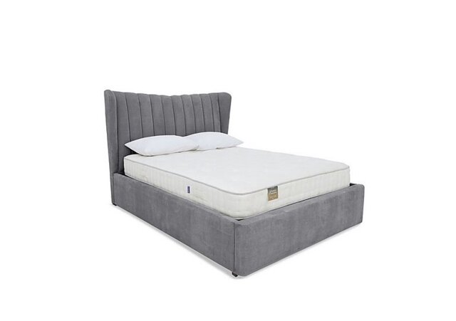 Highgrove - Bourne Electric Ottoman Bed Frame - King Size - Aston Steel