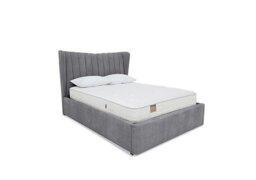 Highgrove - Bourne Electric Ottoman Bed Frame - King Size - Aston Steel