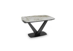Julio Draw Leaf Extending Table - 130-cm