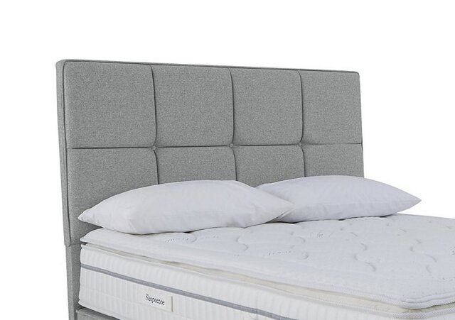 Sleepeezee - Dalmore Floor Standing Headboard - Double - Weave Taupe