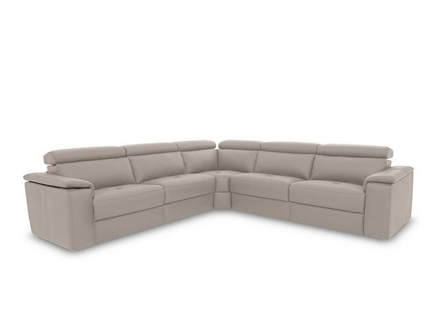 Nicoletti - Canto Large Leather Corner Sofa