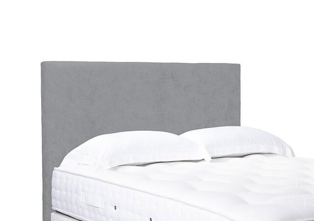 Artisan Collection Origin Standard Floor Standing Headboard - Small Double - Aston Silver