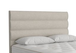 Vispring - Triton Floor Standing Headboard - Small Double - Boucle Stone