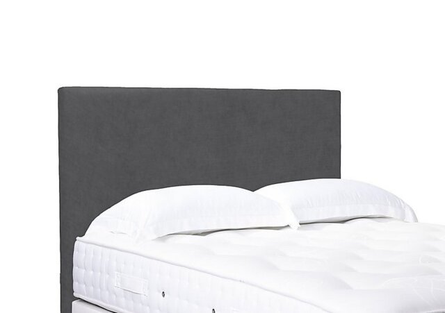 Artisan Collection Origin Standard Floor Standing Headboard - Single - Plush Dark Grey
