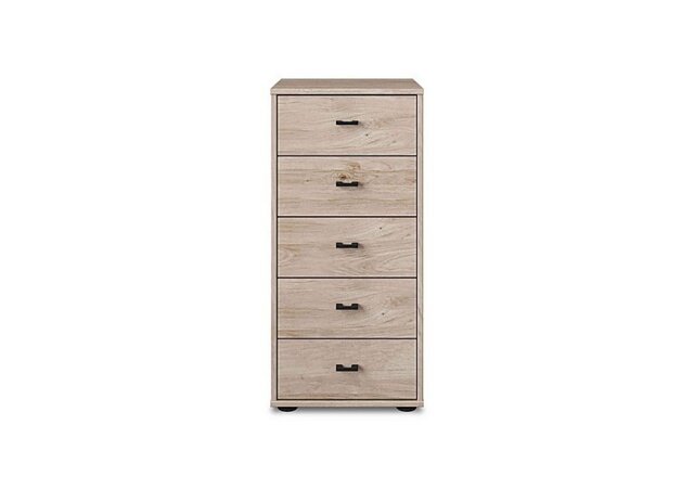 Wiemann - Dallas 40cm 5 Drawer Chest - Holm Oak