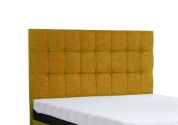 TEMPUR - Buckingham Winslow Floor Standing Headboard - Double - Mustard