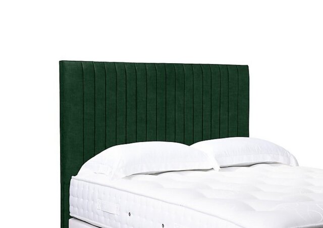 Artisan Collection Cadenza High Floor Standing Headboard - Single - Tormaline Green