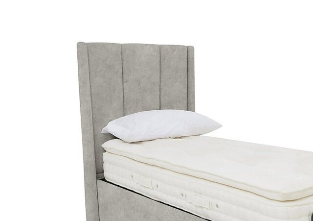 Artisan Collection Ryo High Floor Standing Headboard - Single - Daytona Stone