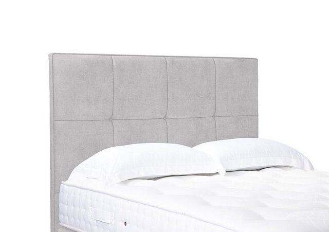Artisan Collection Reigns High Floor Standing Headboard - Single - Queens Pebble