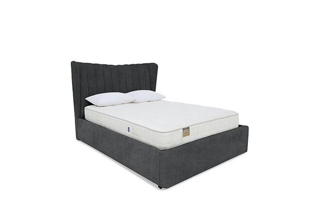 Highgrove - Bourne Electric Ottoman Bed Frame - Super King - Tweed Charcoal