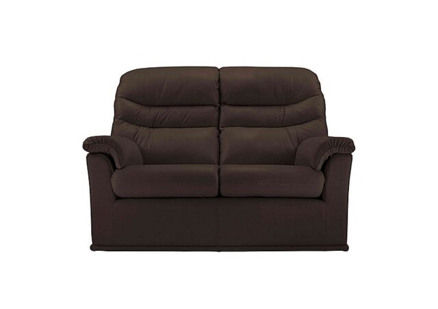G Plan - Malvern 2 Seater Leather Sofa - No Recliner - Capri Chocolate
