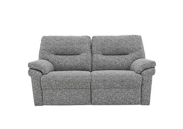 G Plan - Seattle 2 Seater Fabric Power Recliner Sofa - Remco Light Grey