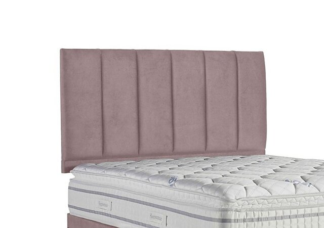 Sleepeezee - Spire Strutted Headboard - Small Double - Plush Light Pink