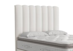 Vispring - Highclere Floor Standing Headboard - King Size - Chess Cream