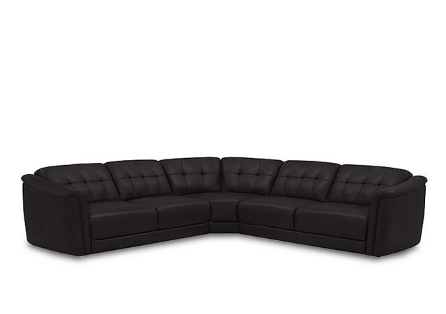Monarch Large Leather Corner Sofa