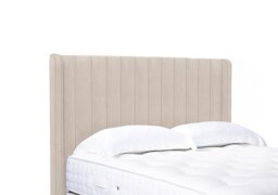Artisan Collection Austin High Floor Standing Headboard - Double - Sandstone Pearl