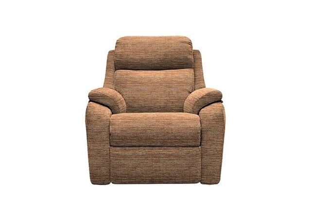 G Plan - Kingsbury Fabric Power Recliner Armchair - Victoria Ginger