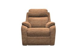 G Plan - Kingsbury Fabric Power Recliner Armchair - Victoria Ginger
