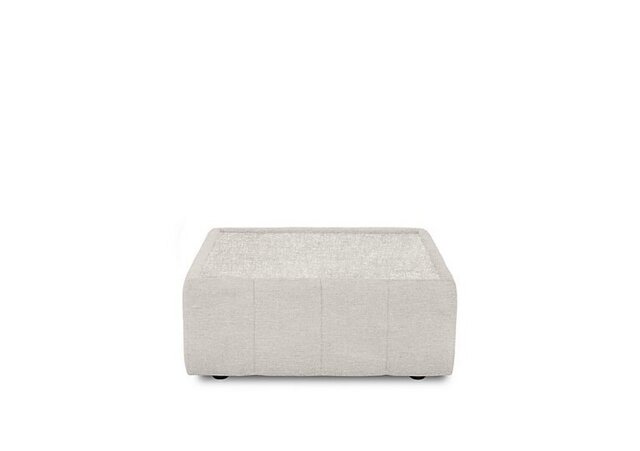 Ideal Home - Cotswold Square Glass Top Table - Darwin Ivory