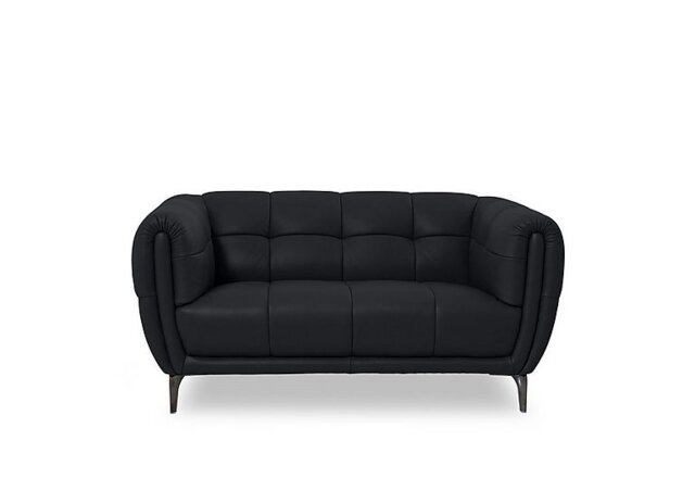 Sienna Leather 2 Seater Sofa - Lavender