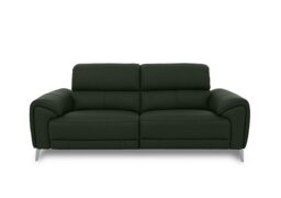 Vino Leather 3 Seater Power Recliner Sofa - Oslo Pine