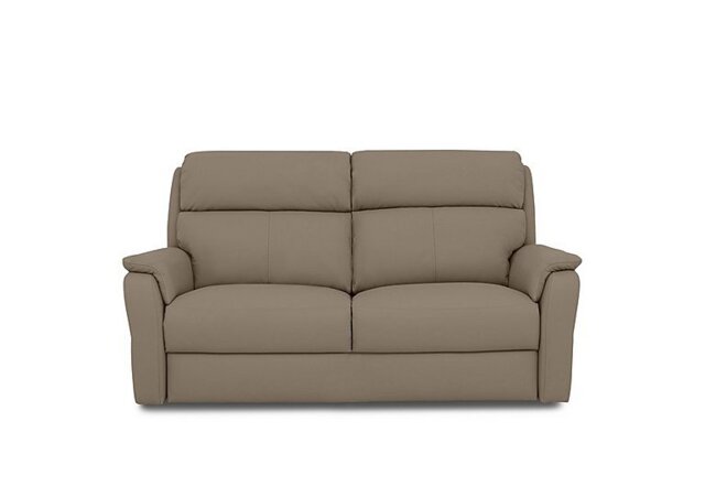 Nicoletti - Vito Leather 2 Seater Sofa - Torello Taupe