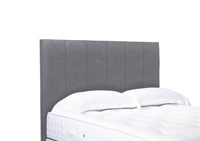 Artisan Collection Heyman High Floor Standing Headboard - King Size - Aston Steel
