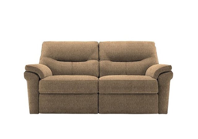 G Plan - Seattle 2.5 Seater Fabric Power Recliner Sofa - Boucle Cocoa