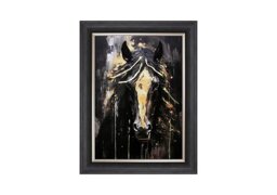 Harley Horse Small Framed Picture