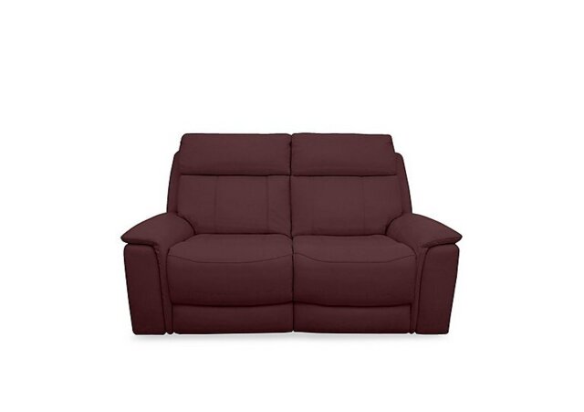Comfort Story - Chill BV Leather 2 Seater Power Recliner Sofa with Bluetooth - BV Deep Red