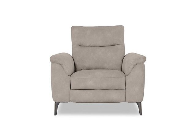 Morgan Fabric Power Recliner Chair - Dexter Ivory