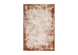 Kuza Border Rug - 160cm-x-230cm - Terracotta