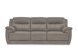 Touch 3 Seater Heavy Duty Fabric Sofa - Silver