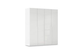 Rauch - Haven 201cm 4 Door Hinged Wardrobe with Glass Doors