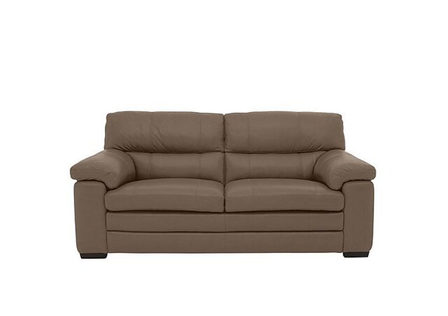 World of Leather - Cozee 2 Seater Pure Premium Leather Sofa - Fawn