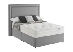 Silentnight - Mirapocket Serenity 1400 Ortho Divan Set with 4 Drawers - Super King - Slate Grey