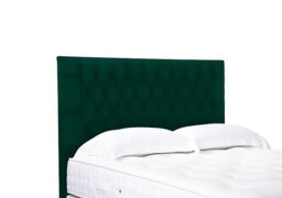 Artisan Collection Orton High Floor Standing Headboard - Single - Plush Emerald