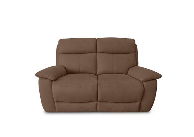 Echo 2 Seater Fabric Power Recliner Sofa - Hazelnut - Sofas and Armchairs