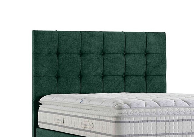 Sleepeezee - Apex Floor Standing Headboard - King Size - Queens Green