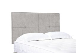 Artisan Collection Reigns High Strutted Headboard - Single - Tweed Stone
