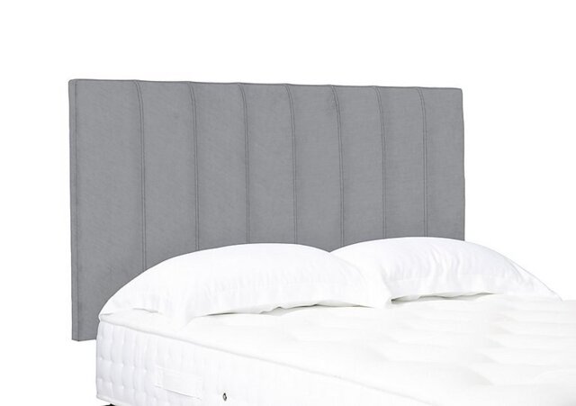 Artisan Collection Axel High Strutted Headboard - Single - Aston Silver