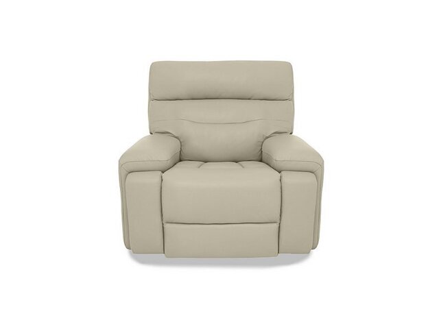 Cinemax Leather Chair - Natural Sand