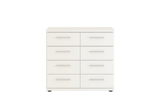 Kempton 8 Drawer Chest - White