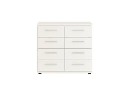 Kempton 8 Drawer Chest - White